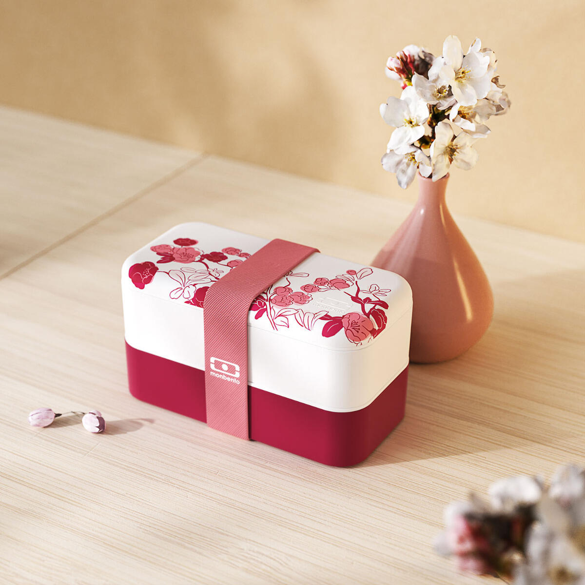 Set boite repas 2x500ml - 1L Magnolia + accessoires |Adulte|Bureau, pique-nique 6/6