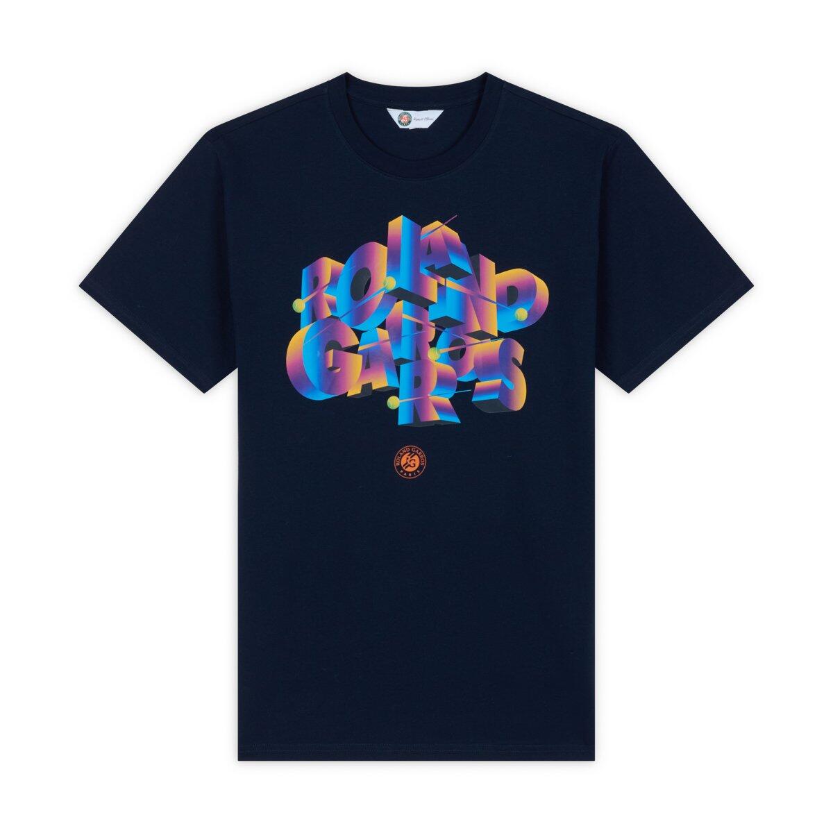 T-Shirt Signature homme Roland-Garros - Marine 5/5