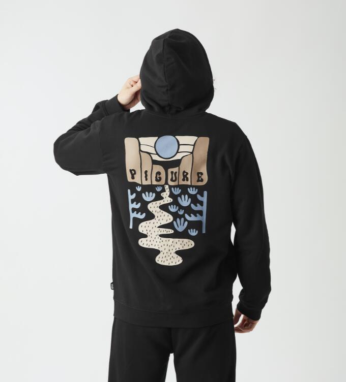 Veste Zippée à Capuche Picture "Ouvea Zip Hoodie" S Noir 2/4