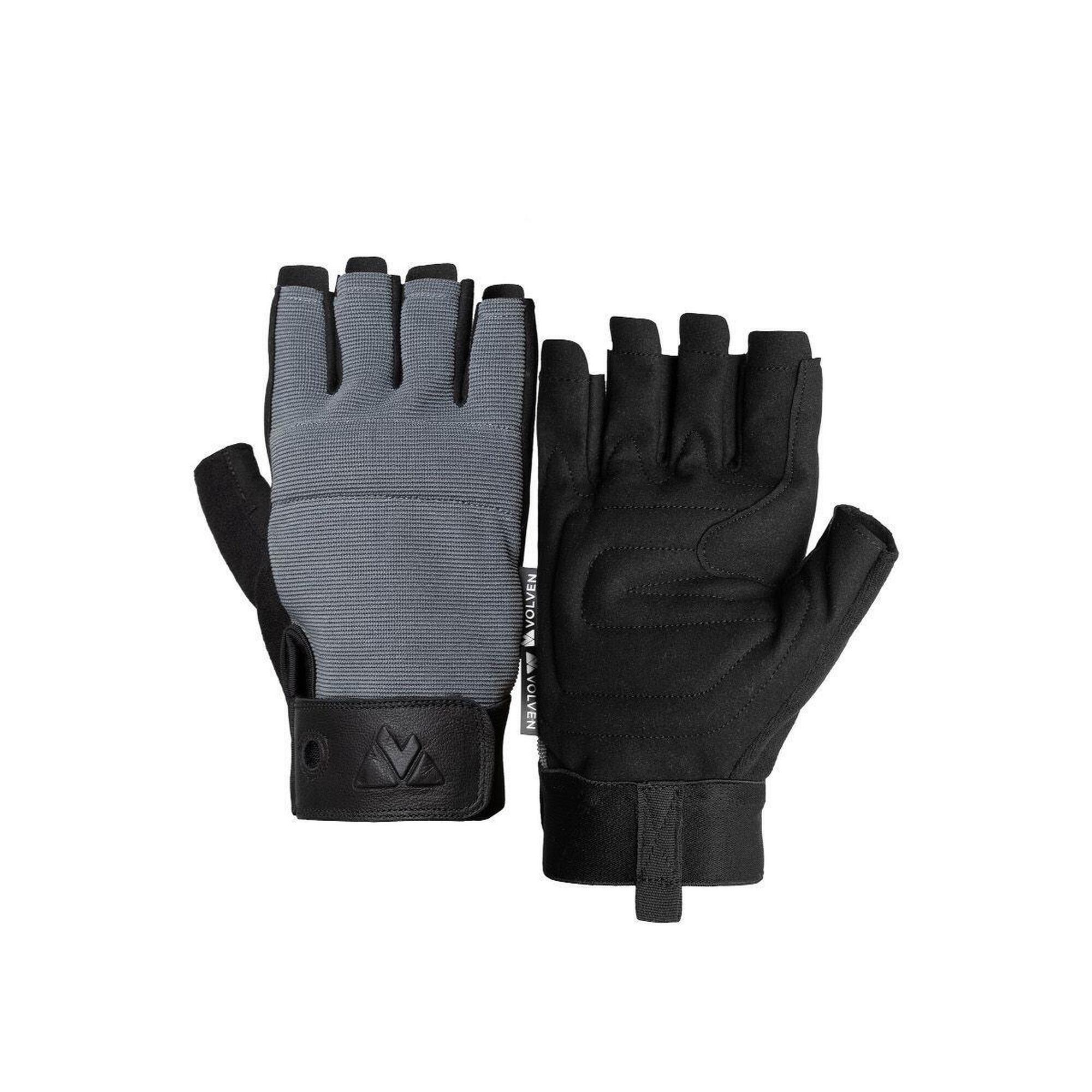 VOLVEN Lezecké rukavice via Ferrata Half Finger