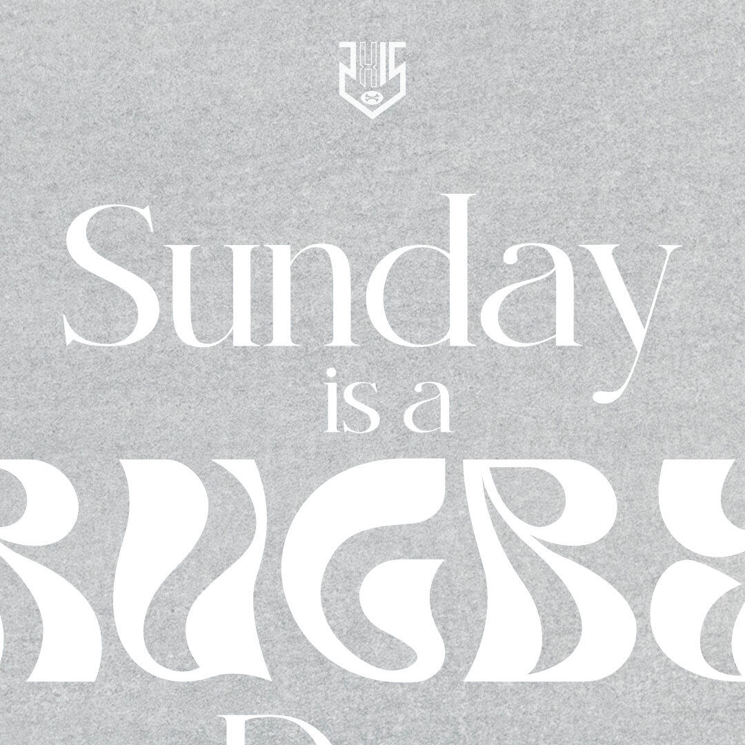 Sunday is a Rugby Day - Sweater - Grijs 3/3