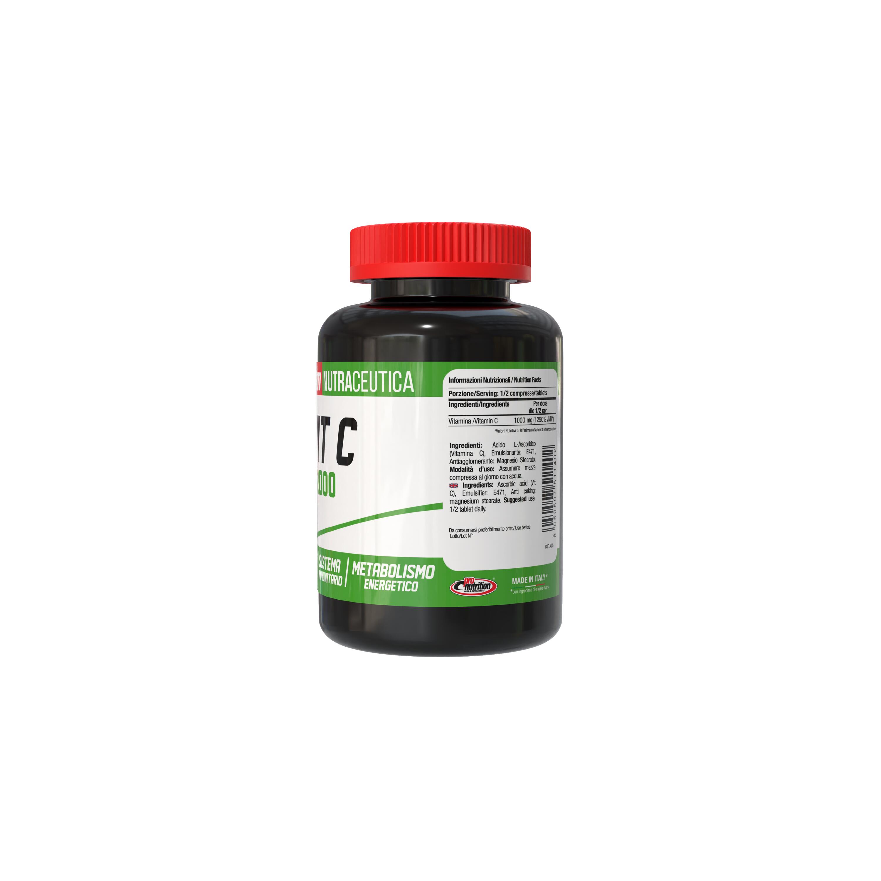 Pro Nutrition Vitamina C (2000mg, 90 compresse) 3/3