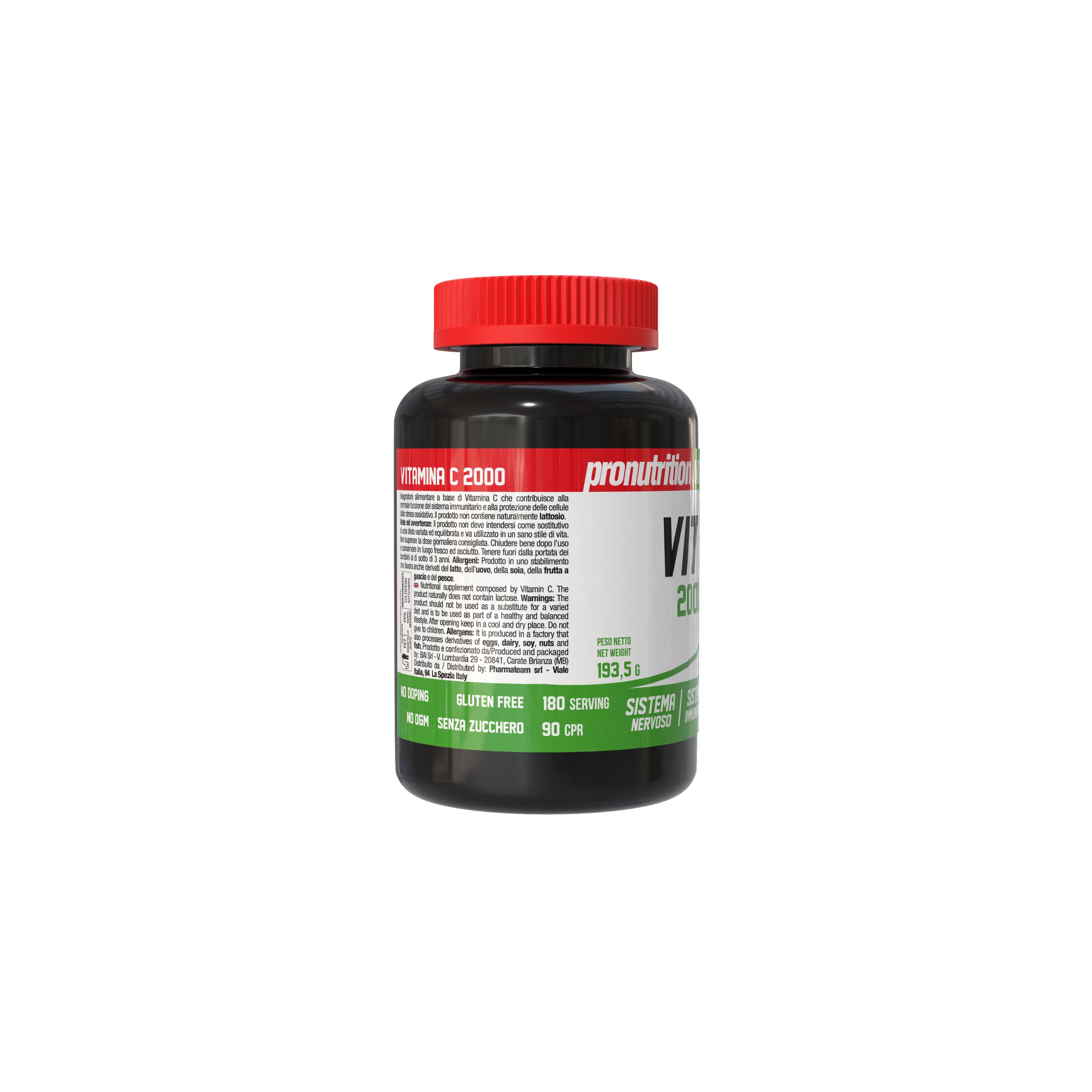 Pro Nutrition Vitamina C (2000mg, 90 compresse) 2/3