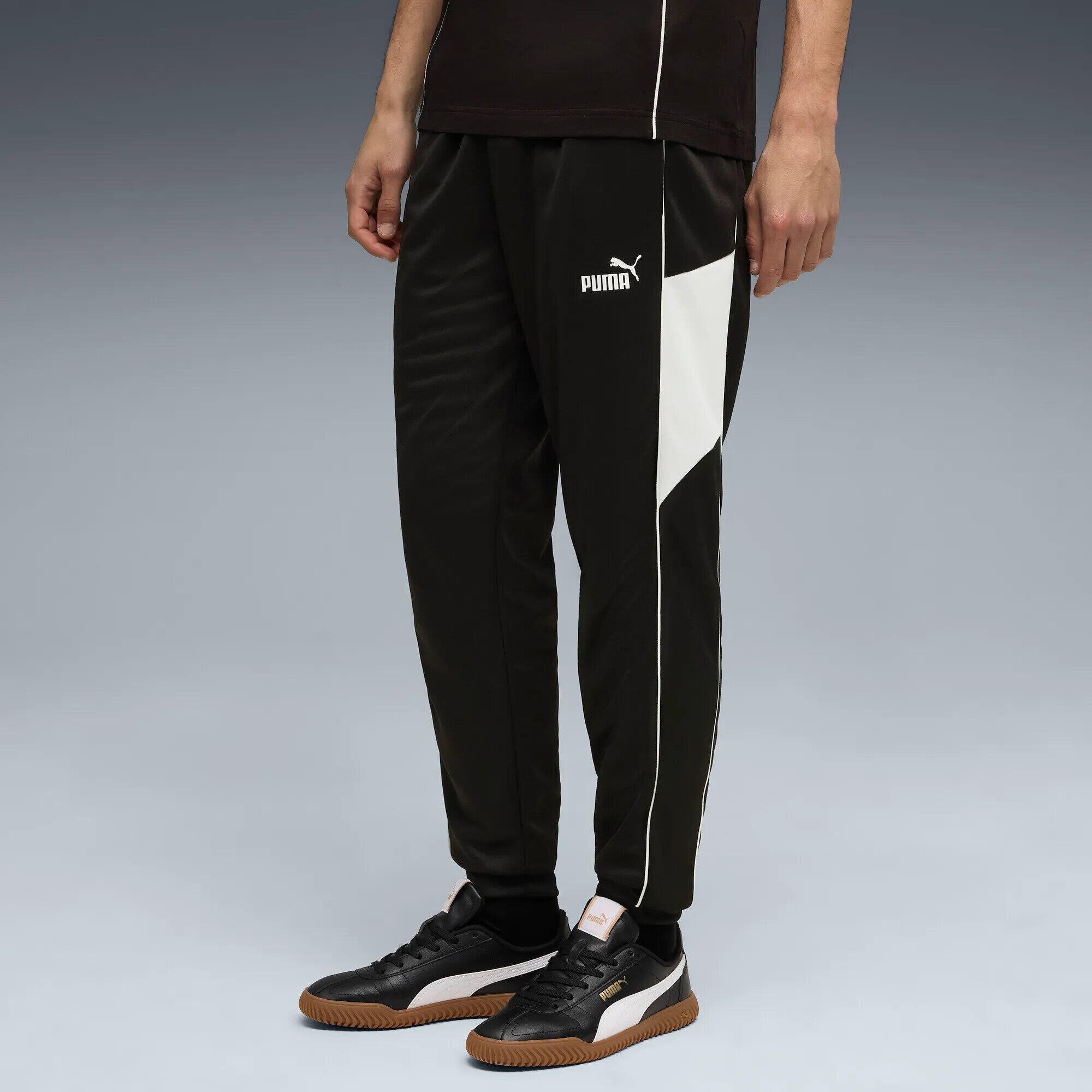 Puma Pantalón chándal negro piqué reciclado S 3/5