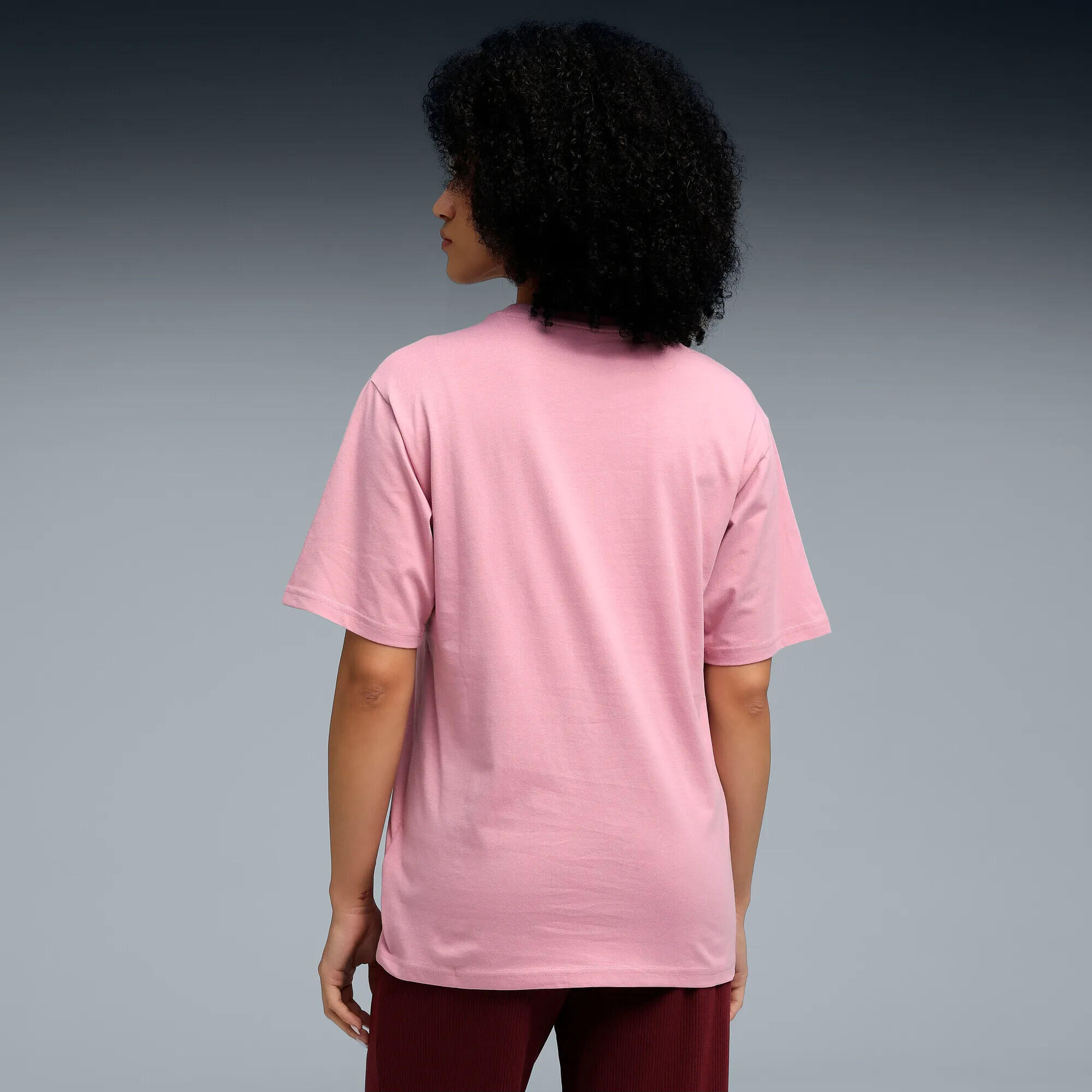 Puma Damen T-Shirt Graphic Relaxed Leaf Tee 688165 4/6