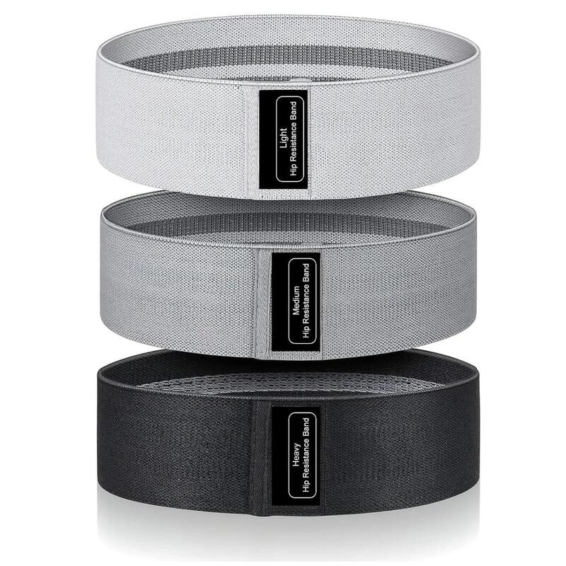 Elastique Fessier Bandes Résistance 3 Niveaux Good Nite - Fitness Fessiers Et Jambes - Tissu Coton Anti-dérapant Accessoires Pilates Femme Better Me