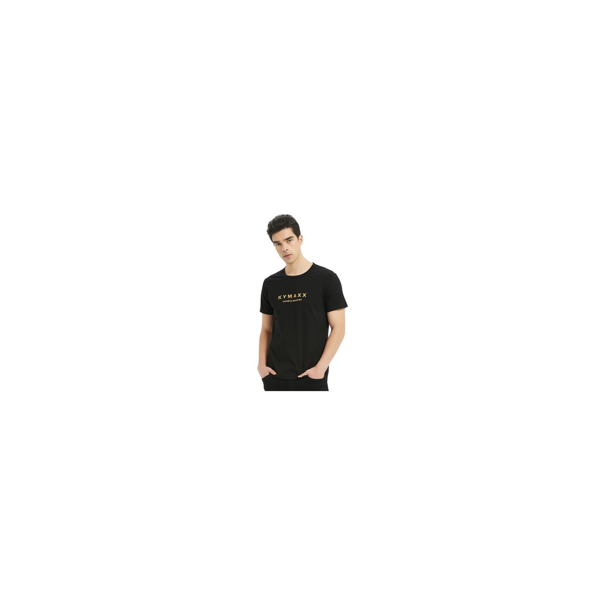 Tricou barbati Kymax negru XL
