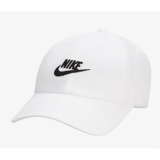 Cappellino Da Baseball Logo Nike Club Grigio-Bianco