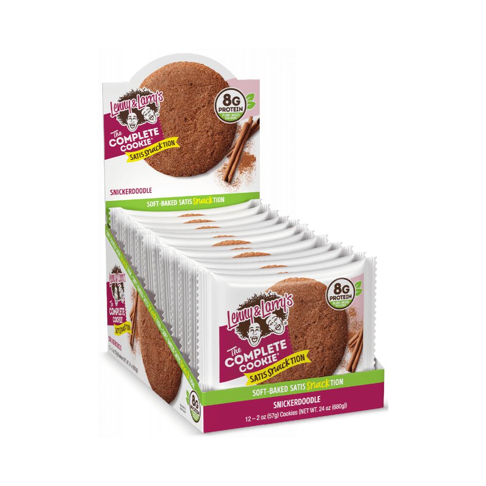LENNY LARRY Lenny & Larry's The Complete Cookie (12x57g) Snickerdoodle