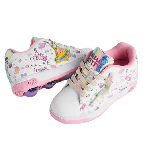 HEELYS x HELLO KITTY Chaussure à roulettes Split X2 HKC (HE01529100) Blanc Rose 2/6