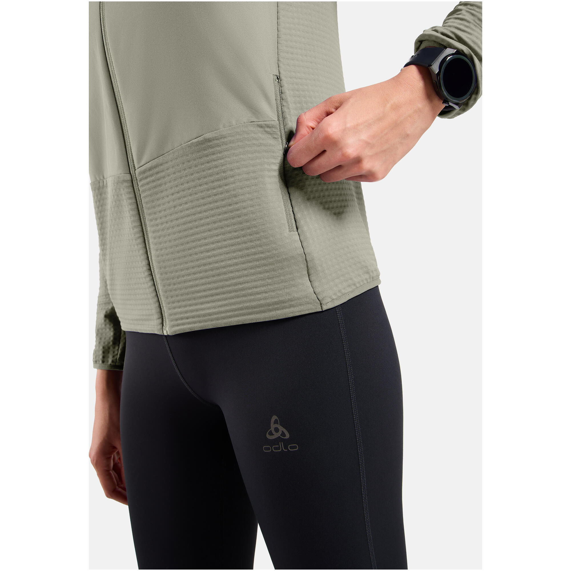Kurtka hybrydowa Odlo Jacket ESSENTIAL INSULATOR HYBRID 6/7