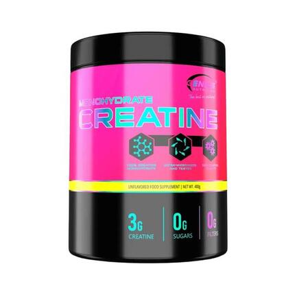 Genius Nutrition Creatine Monohydrate (400g) Unflavoured - Créatine