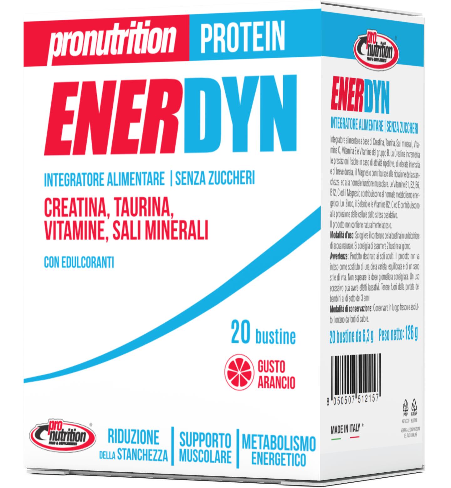 PRO NUTRITION Pro Nutrition Enerdyn Creatina + Minerali (20 bustine)