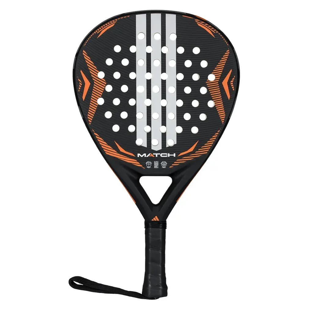 adidas Match Black/Orange 2026 Padel Racket