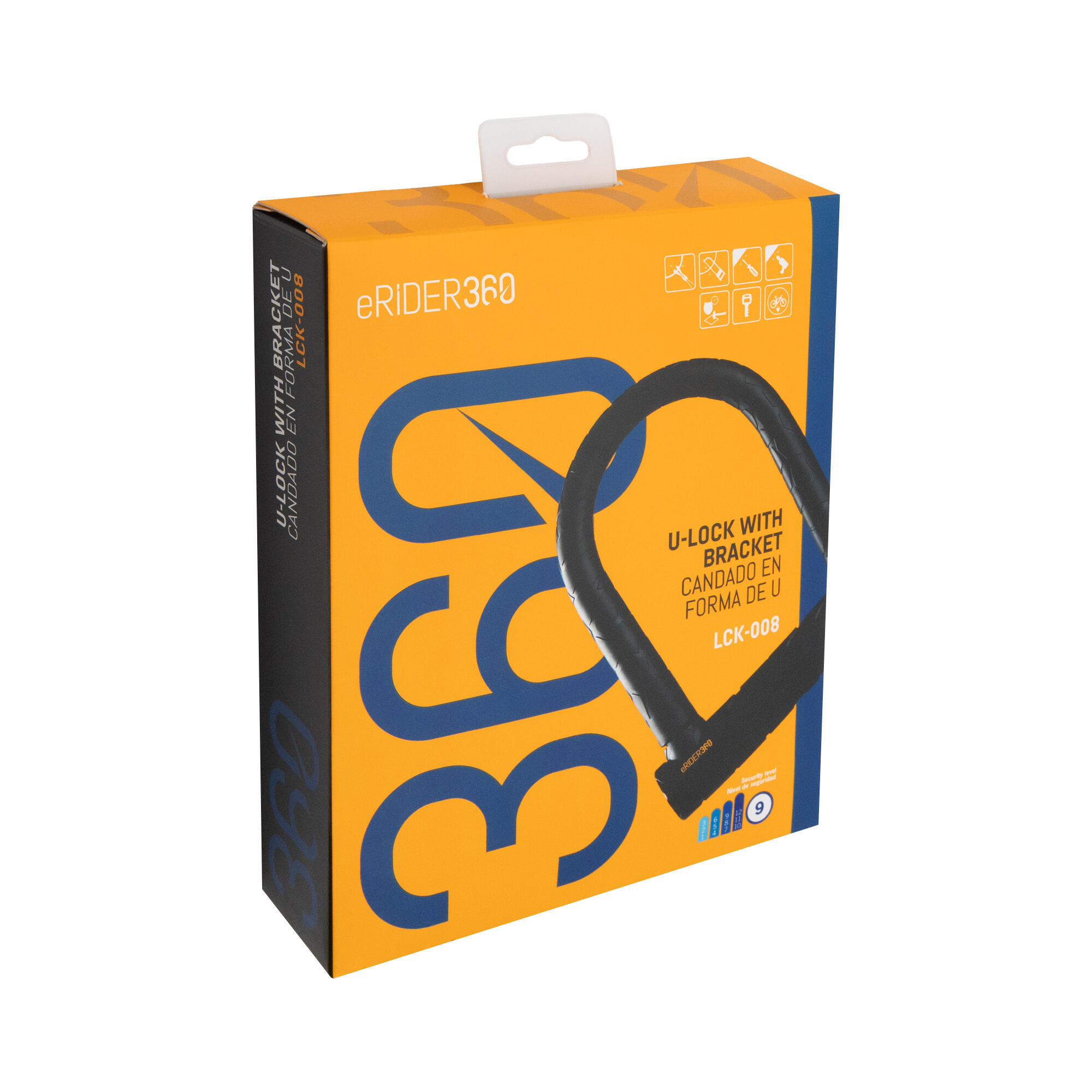 LCK-009 Candado en U de llave 5/5