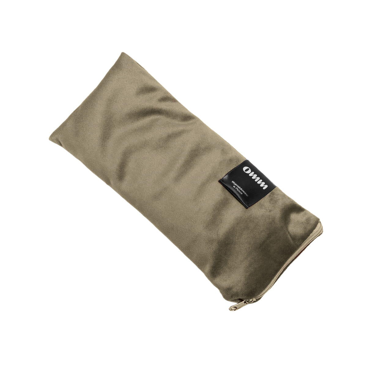 Almohada de terciopelo para ojos Omm Yoga con lavanda y linaza 3/3