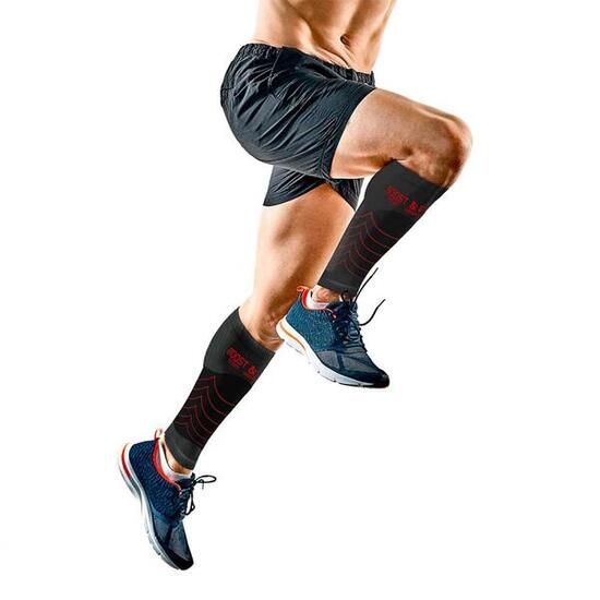 Manicotti neri per polpacci - compressione forte - SKINUP Sport