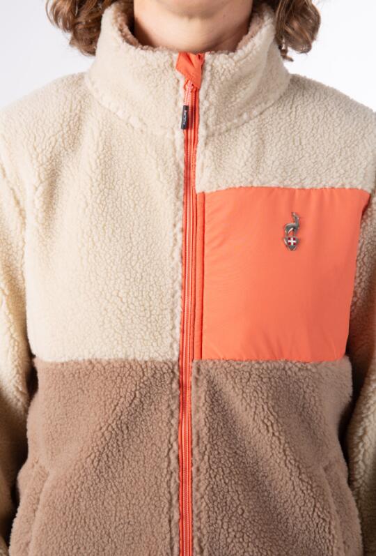 Veste Polaire de Randonnée Femme Aulp "Vista" L Beige 3/4