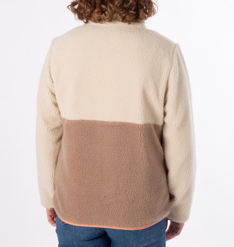 Veste Polaire de Randonnée Femme Aulp "Vista" L Beige 2/4
