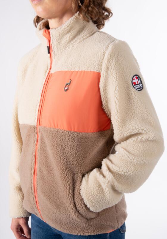 Veste Polaire de Randonnée Femme Aulp "Vista" L Beige 4/4