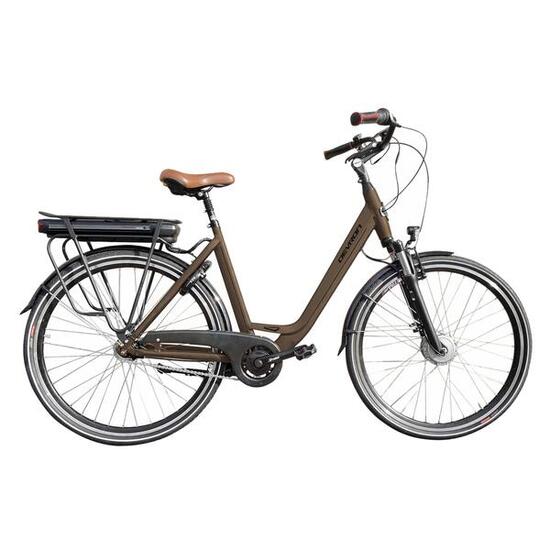Vélo électrique Devron 28120 CN7 - 28 pouces, taille L, marron