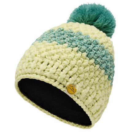 Bonnet La Sportiva Terry Beanie femme Zest/Juniper L micro‑polarité chaude