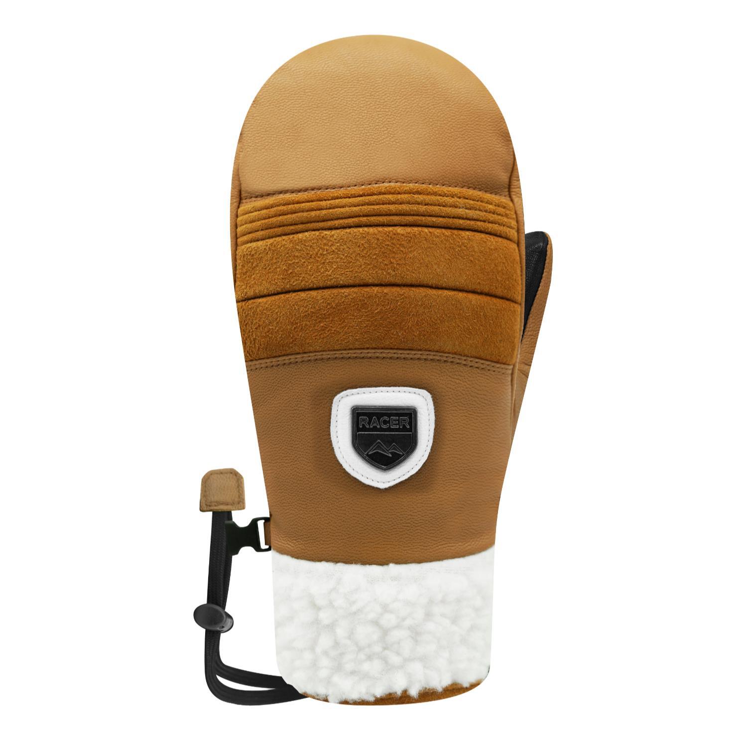 Moufles 90 Leather Mitt 2 Marron 2/4