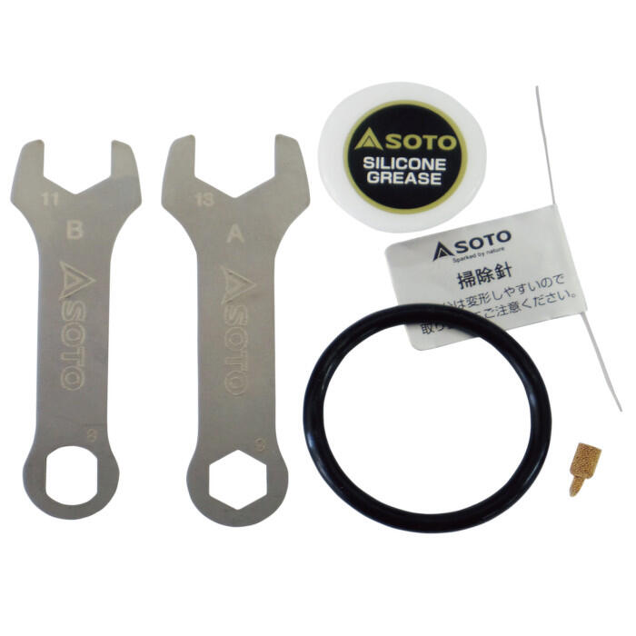 Kit entretien Soto StormBreaker OD-1ST4: filtre, joint, O‑ring, lubrifiant 25 g 1/1