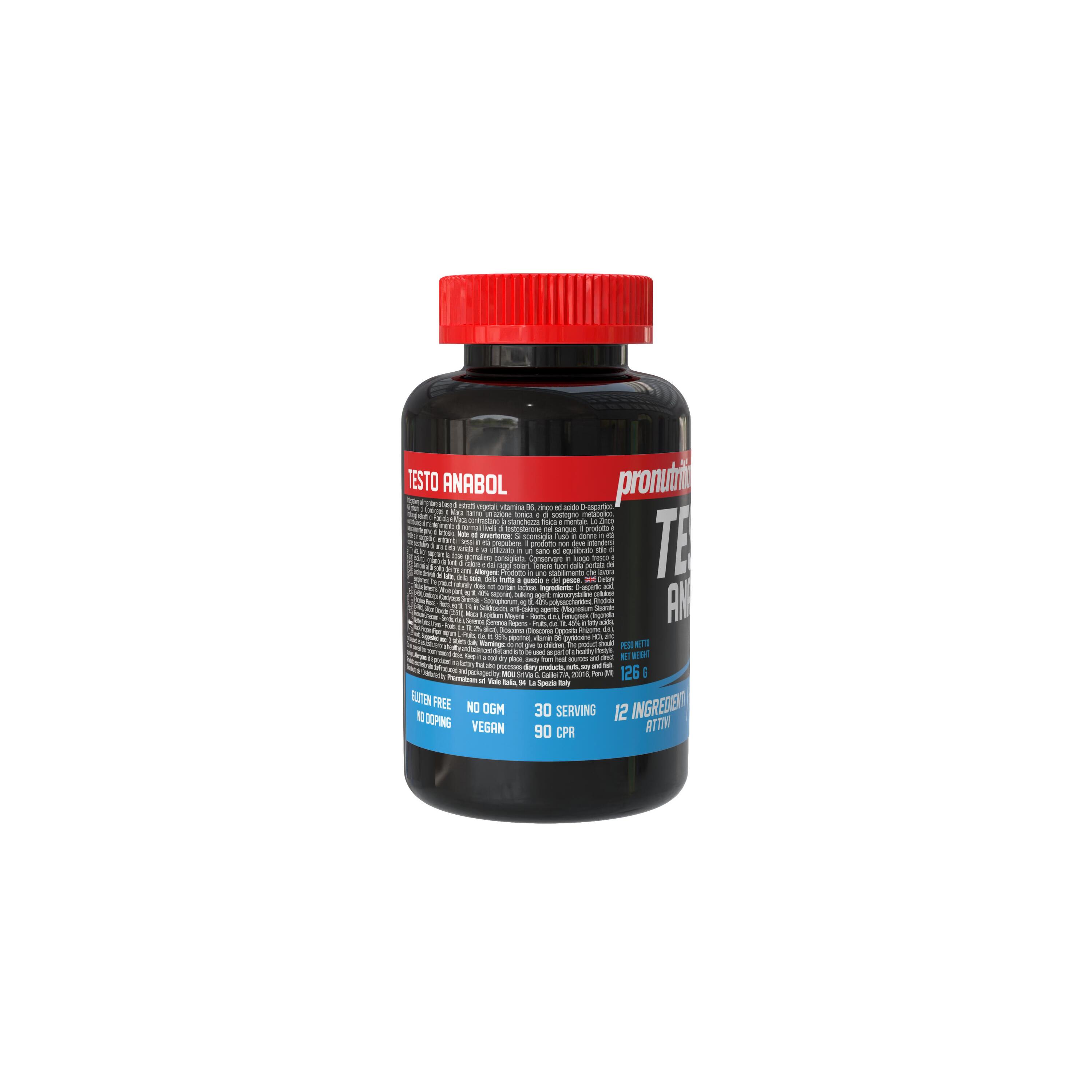 Pro Nutrition Male Testo Anabolic (90 compresse) 2/3