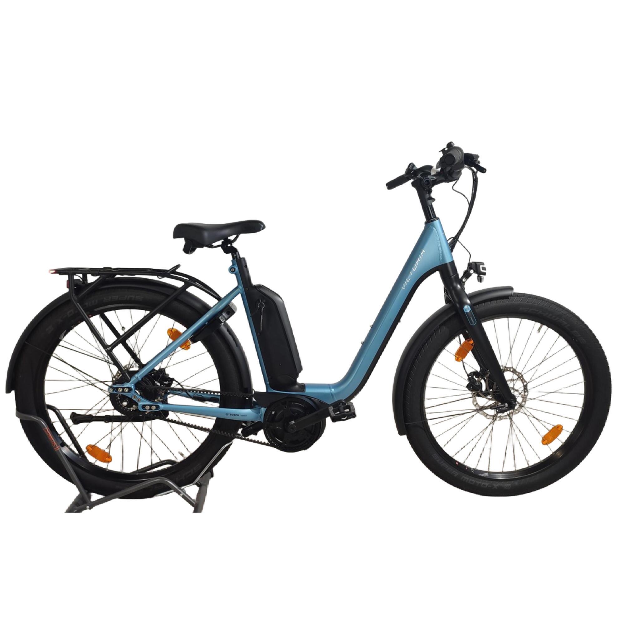 Victoria - Eurban 11.9 - Vélo Ville Longue Distance - Bleu - 42 M/l - Decathlon
