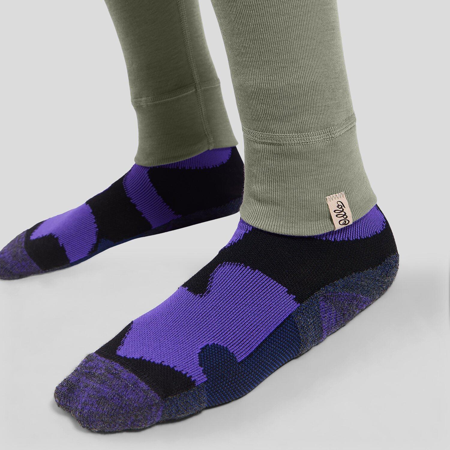 Lange enge Odlo Active Warm Eco Schwarze Jugend 7/7