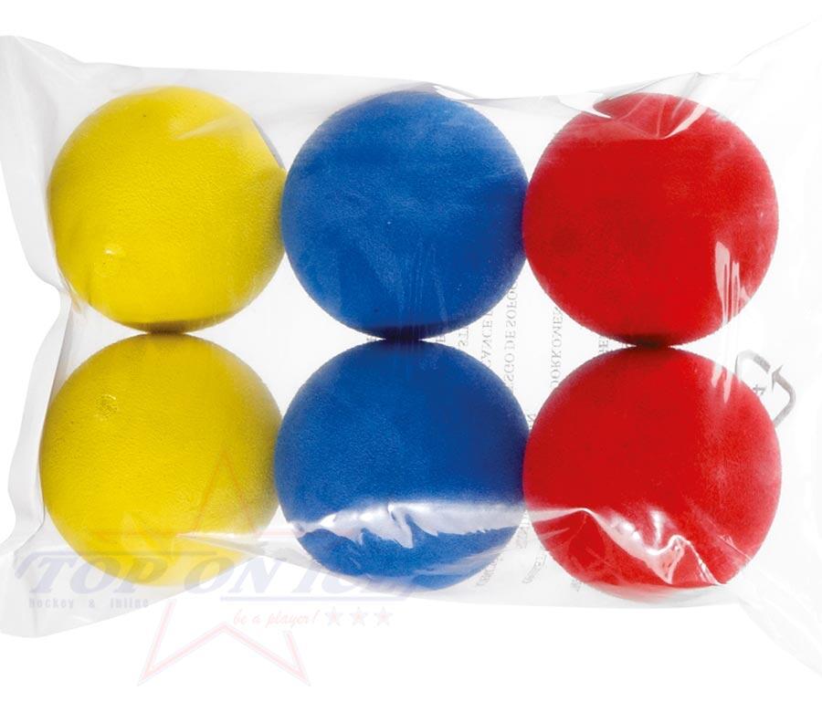 Ball Bauer Mini Schaum-Ball 6er pack 2/2