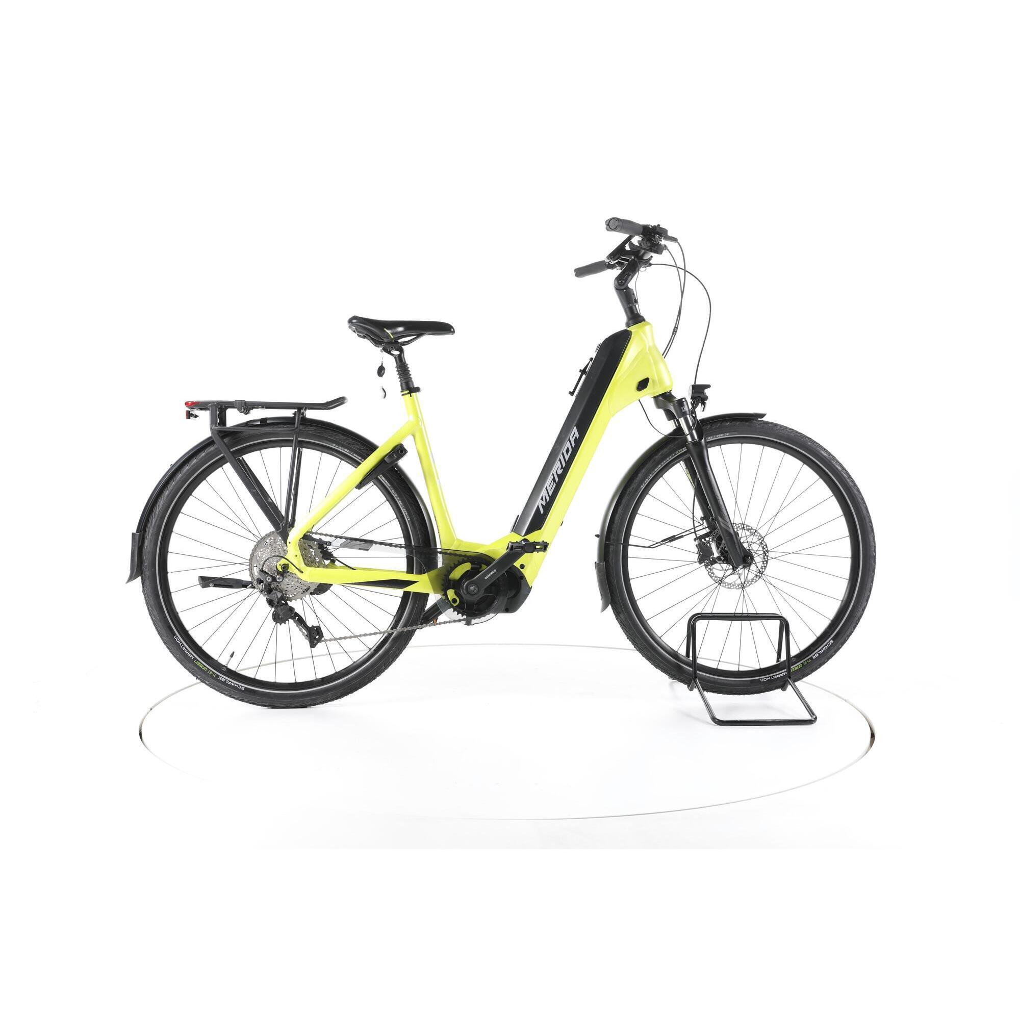 Merida - Reconditionné - Merida Espresso City 500 Eq Trekking Vélo Entrée Basse - Bon - Vélo Tout Chemin - Jaune - 53 - Decathlon
