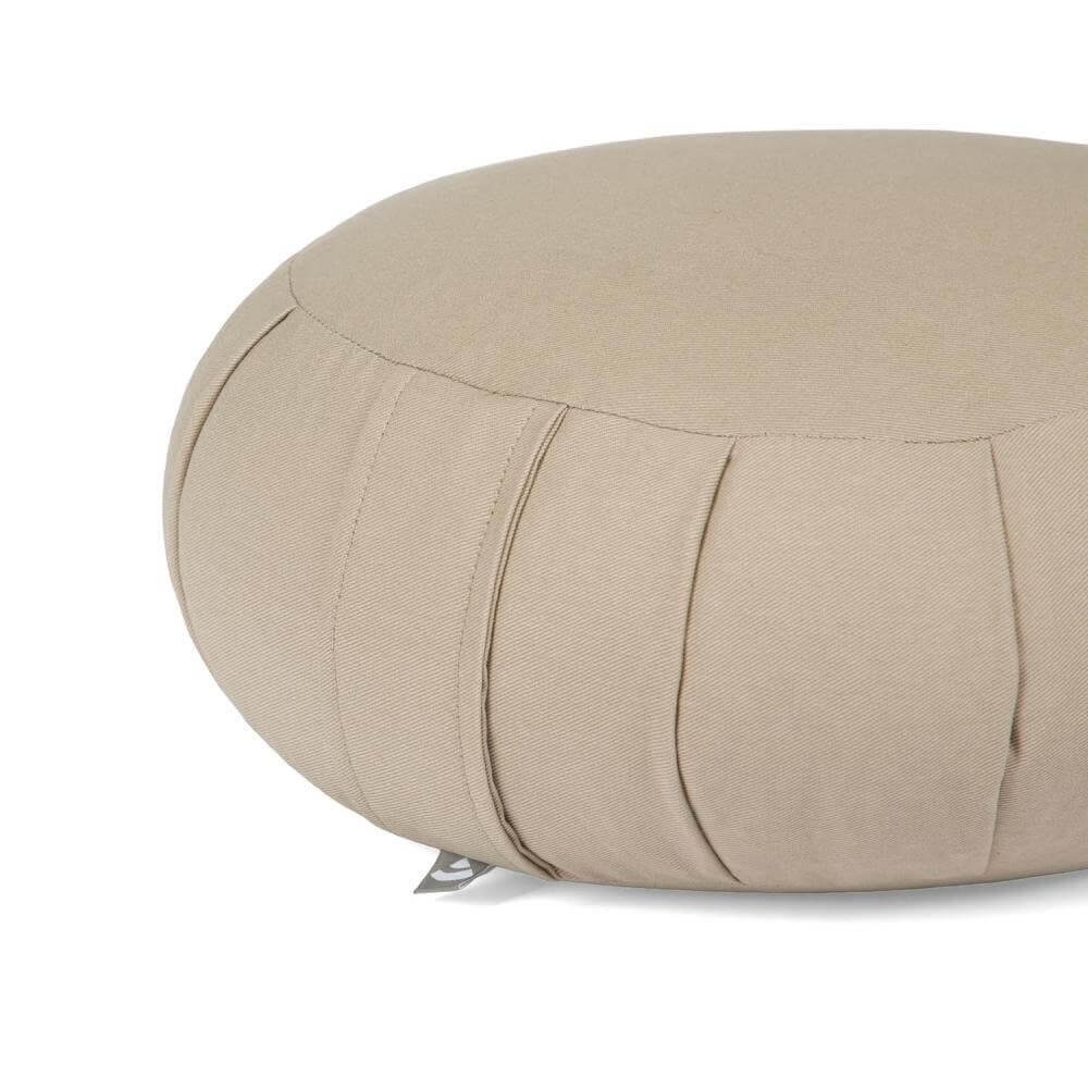 Meditationskissen ZAFU ECO | Füllung: Dinkel light taupe 3/6