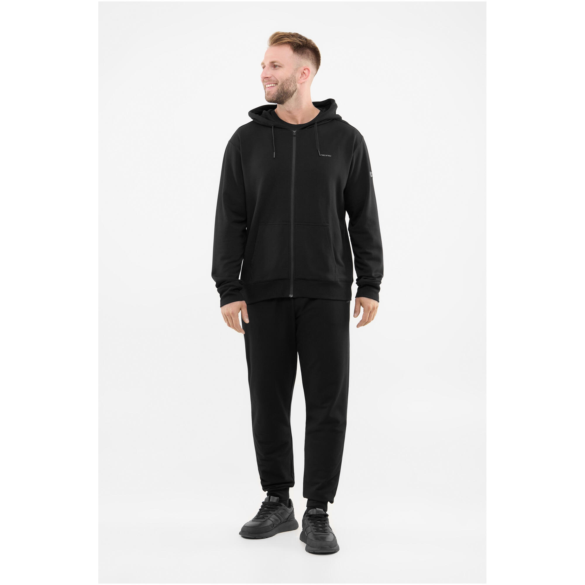 Polaire homme VIKING Team Wear Bamboo à capuche zippée 1/7