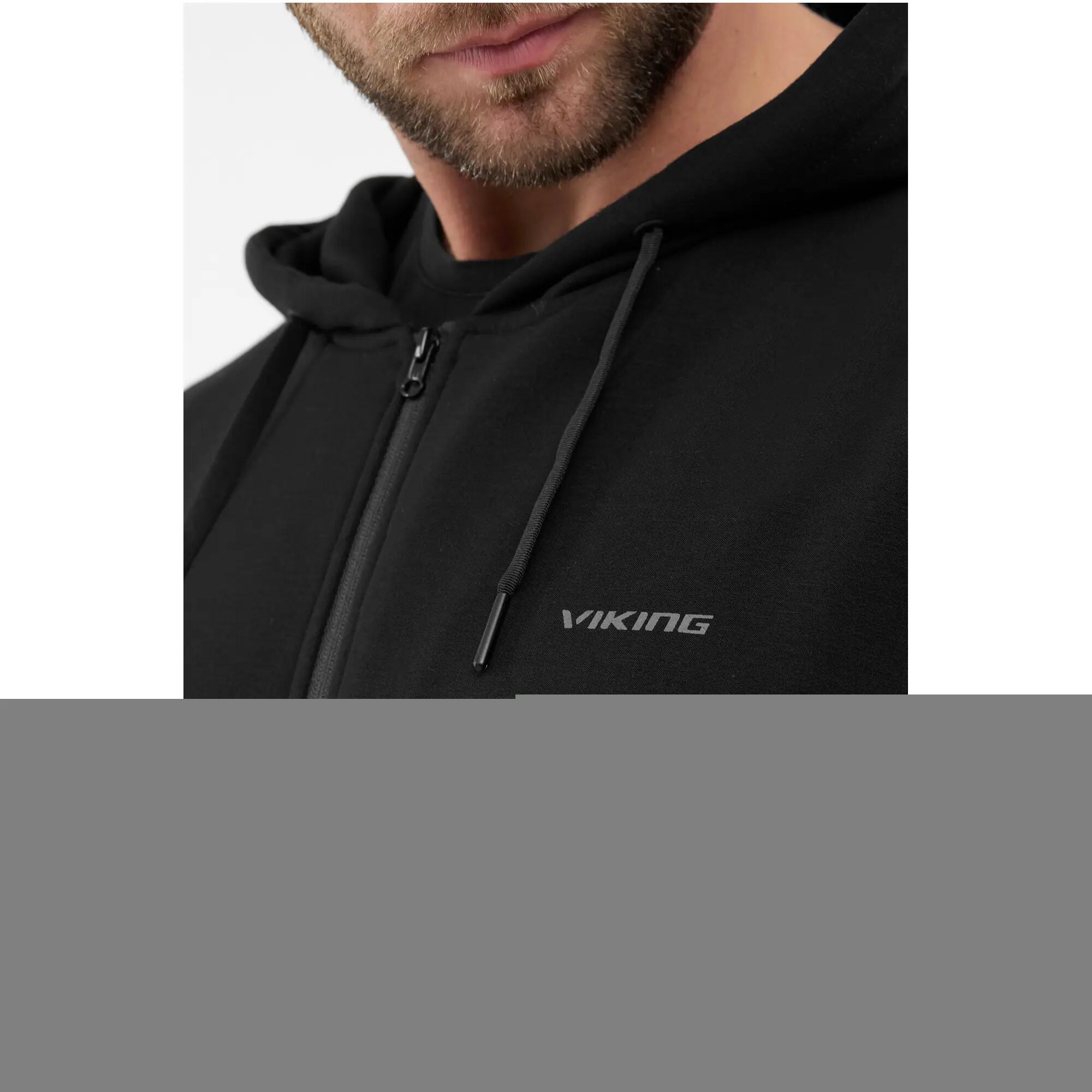 Polaire homme VIKING Team Wear Bamboo à capuche zippée 4/7
