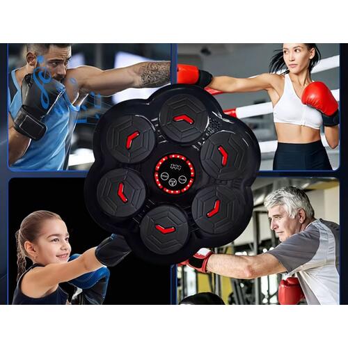 Box 6 nivel de calificare scut de formare MMA cu muzică, USB + mănuși de box