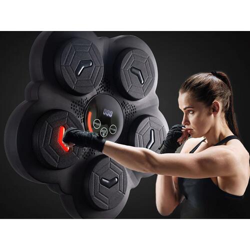 Box 6 nivel de calificare scut de formare MMA cu muzică, USB + mănuși de box