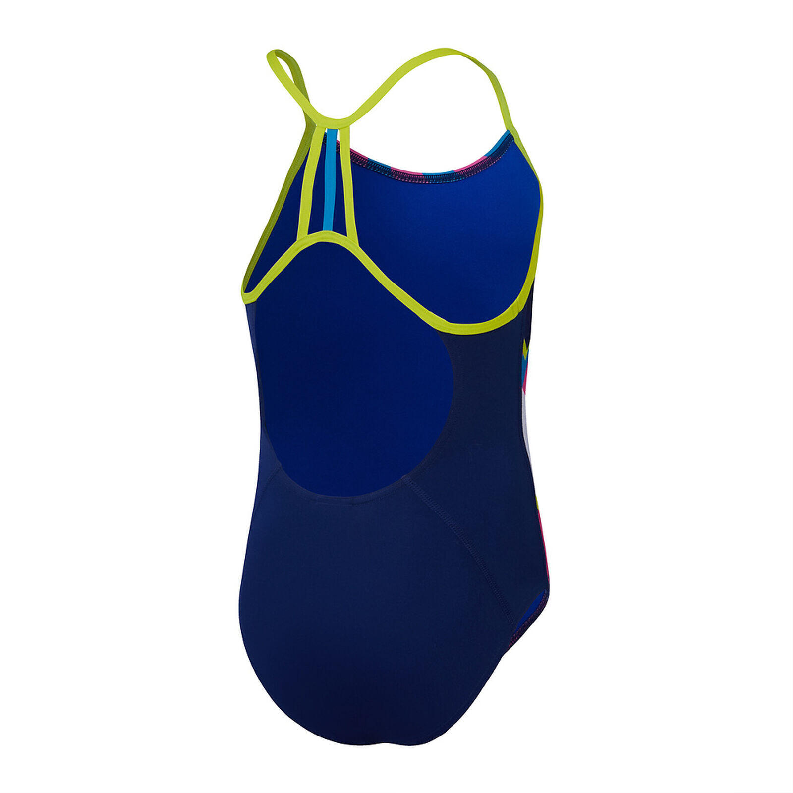 Traje de baño Speedo Electrify para niña, azul, talla 13-14 años 2/5