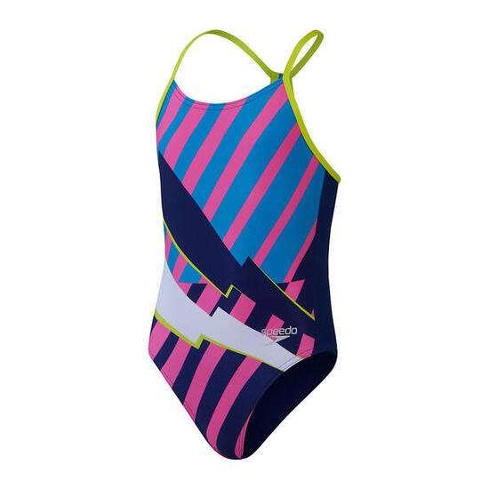 Maillot de bain 1 pièce fille Speedo Placement Lane Line
