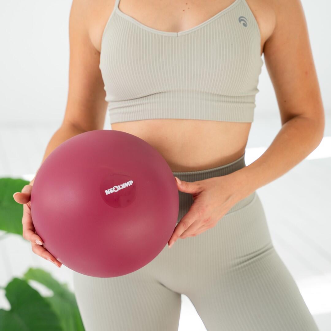Ballon Pilates 20 cm – Mini Balon en silicone pour Entraînement Core & Équilibre 4/5
