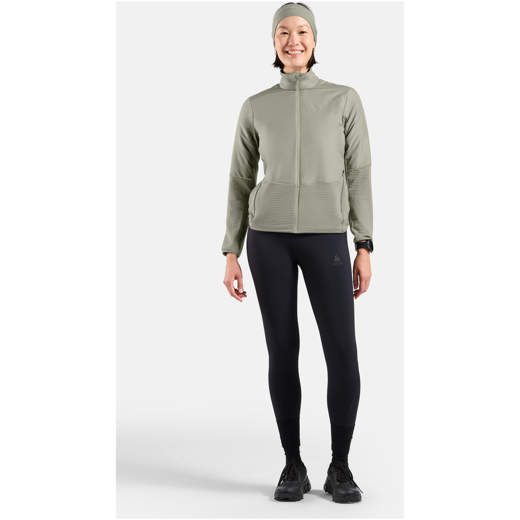 Kurtka hybrydowa Odlo Jacket ESSENTIAL INSULATOR HYBRID 3/7