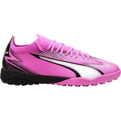 Ultra match tt voetbalschoenen puma poison pink white black