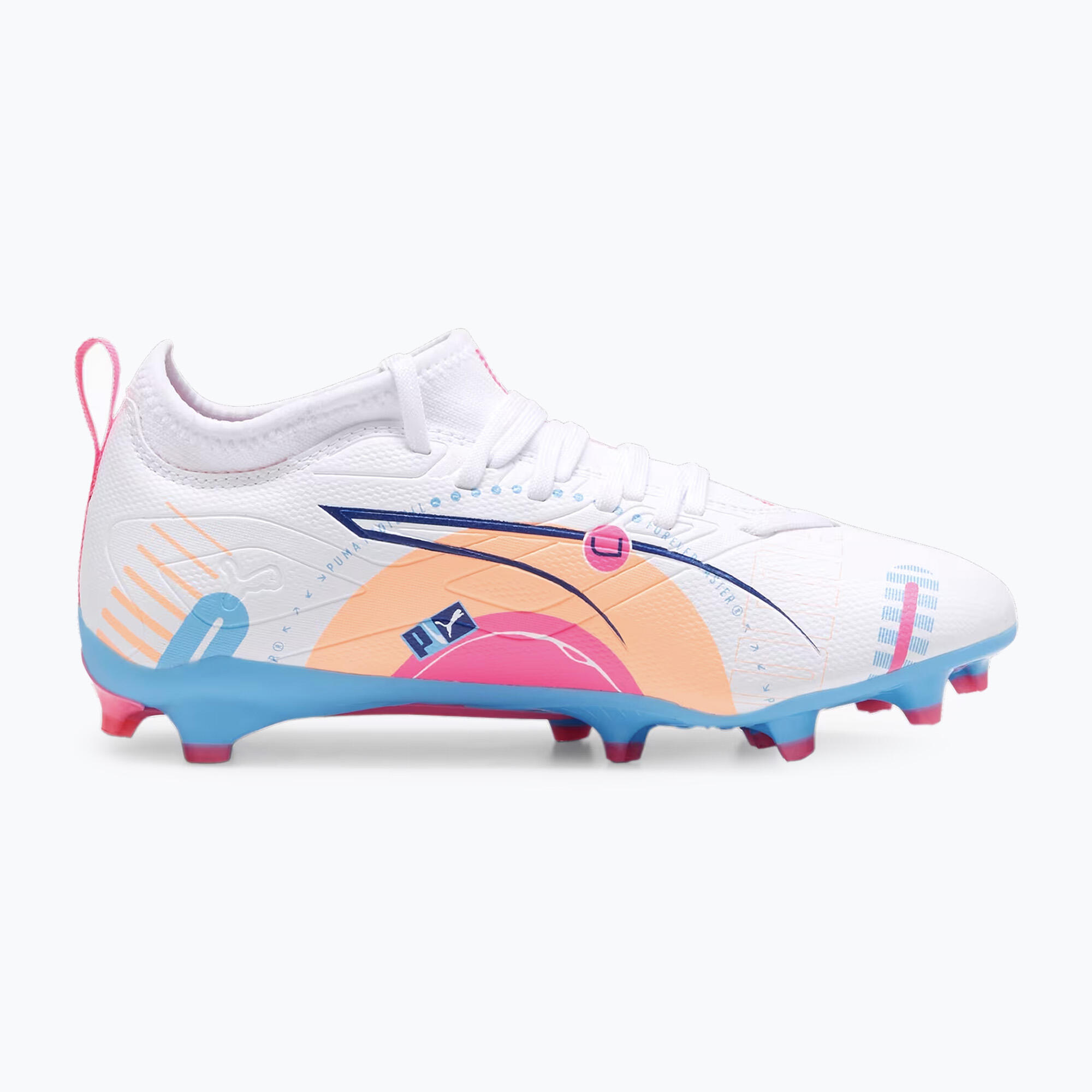 Scarpe da calcio per bambini PUMA Ultra 5 Match Vol. Up FG/AG Jr 3/5