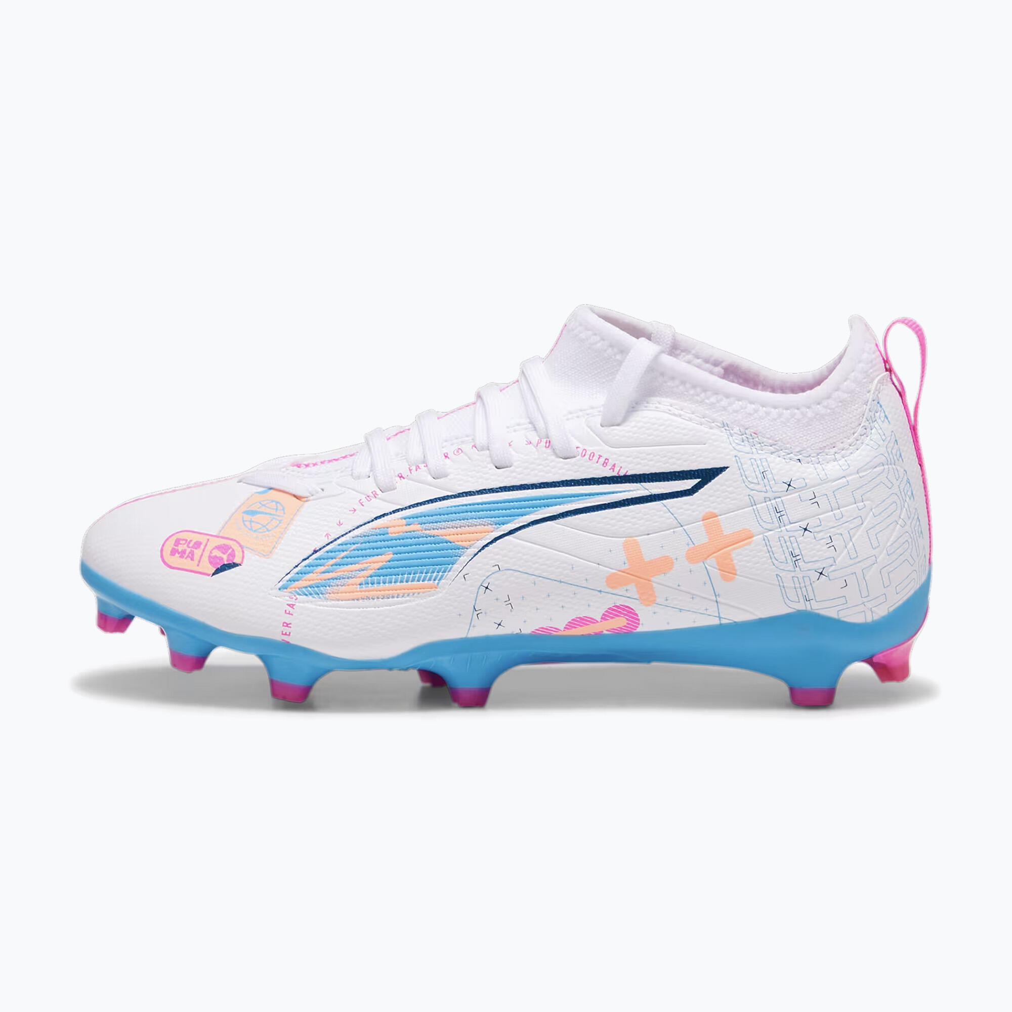 Scarpe da calcio per bambini PUMA Ultra 5 Match Vol. Up FG/AG Jr 2/5