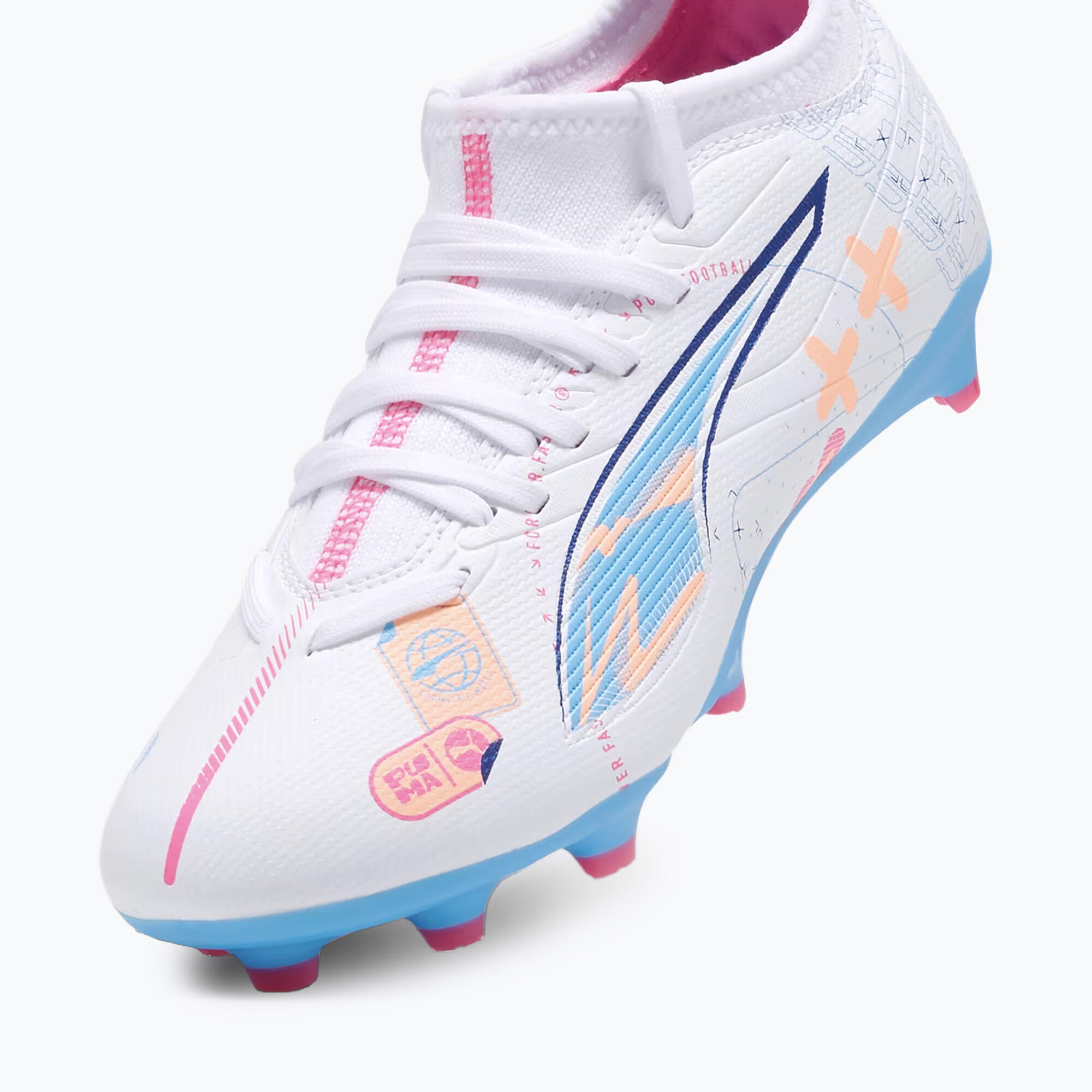 Scarpe da calcio per bambini PUMA Ultra 5 Match Vol. Up FG/AG Jr 5/5