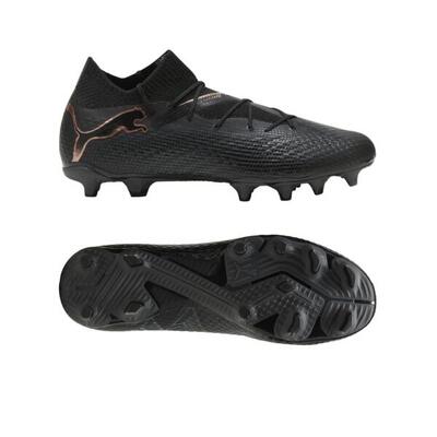 Future 7 pro fg/ag voetbalschoenen puma sunset glow black sun stream pink orange