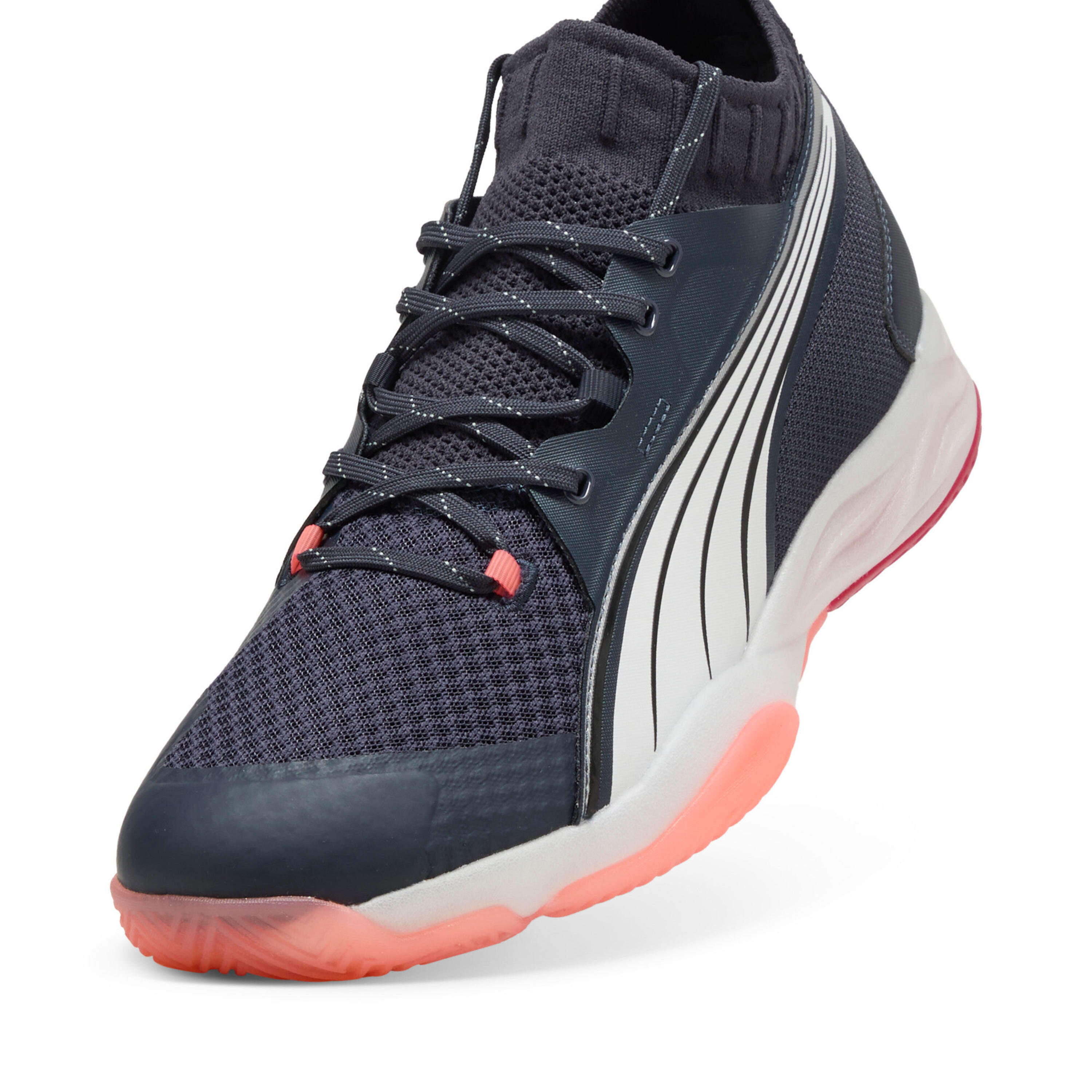 Zapatillas de balonmano PUMA Eliminate NITRO SQD Azul 3/7