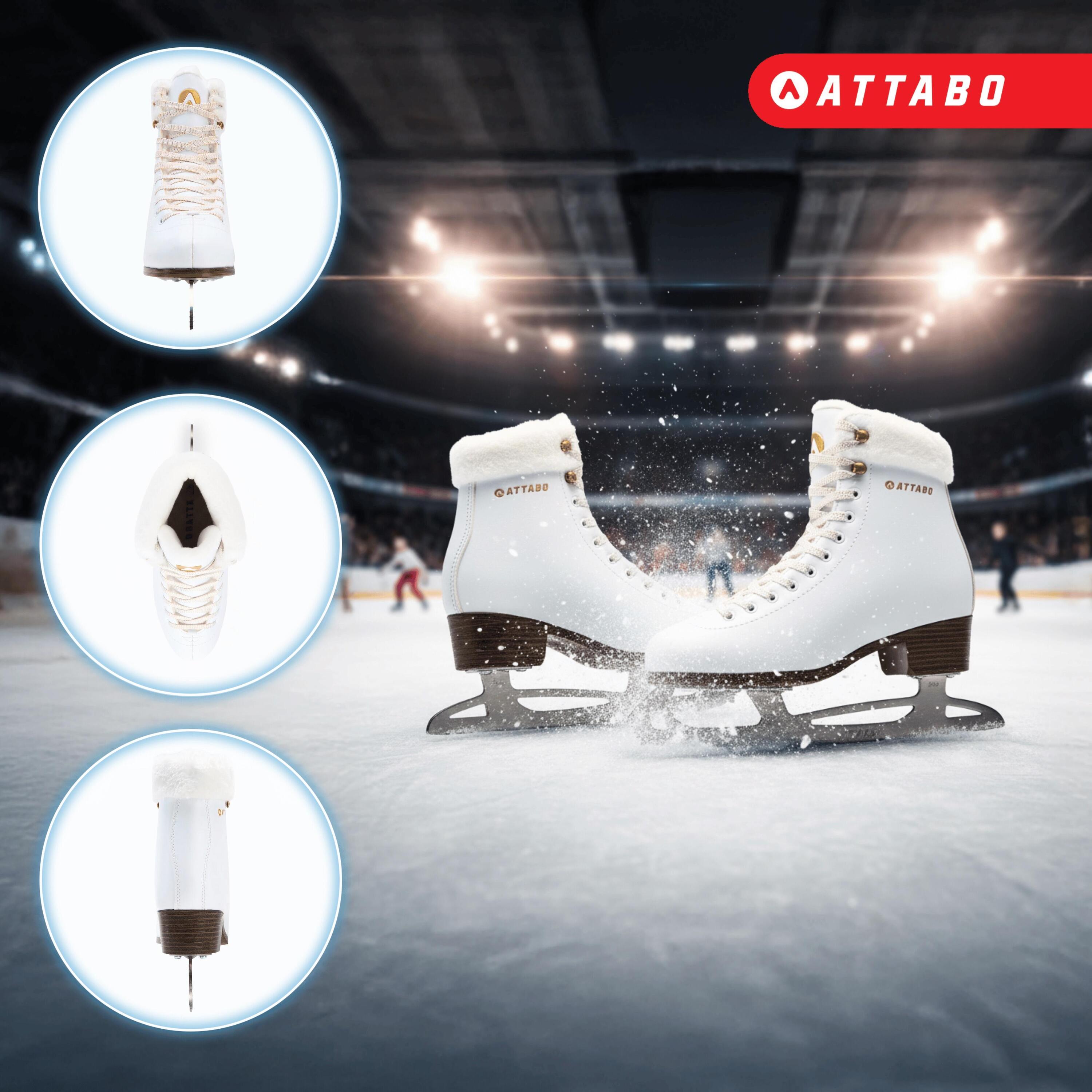 Pattini da ghiaccio artistico donna ATTABO Stila 4/7