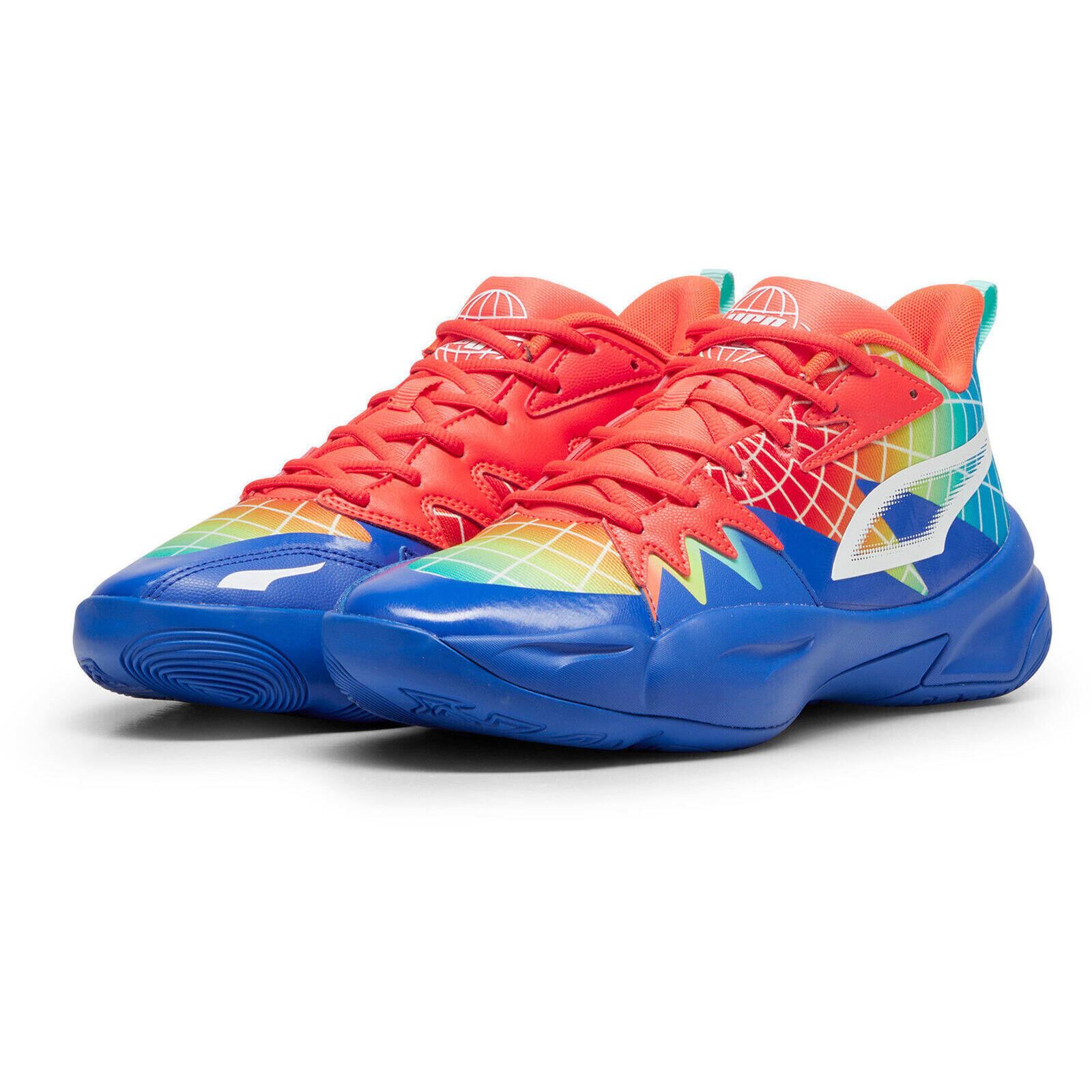 Zapatillas Puma H024 Genetics Marcus, Azul, Hombre 3/5